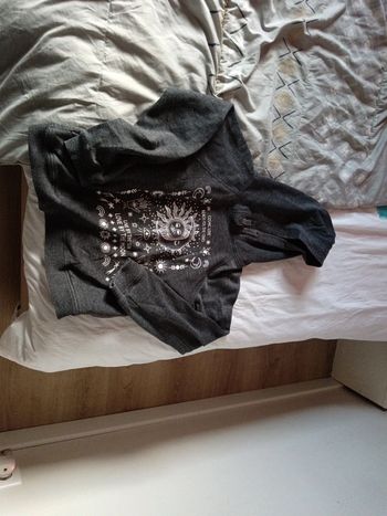 Sweat à capuche fille