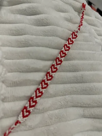 Cœur rouge blanc