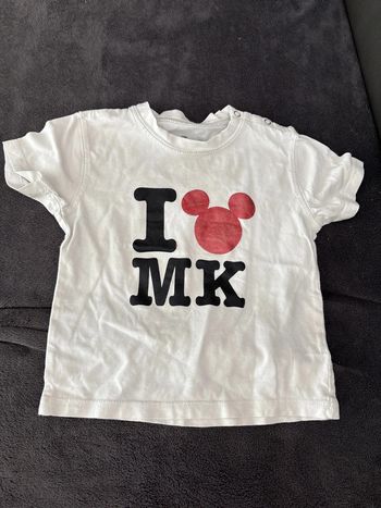 TEE shirt Disneyland Paris en 12 mois