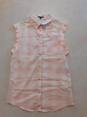 Chemisier à carreaux