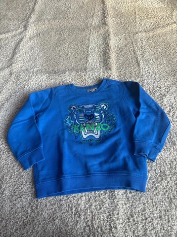 Sweat Kenzo bleu 5ans authentique