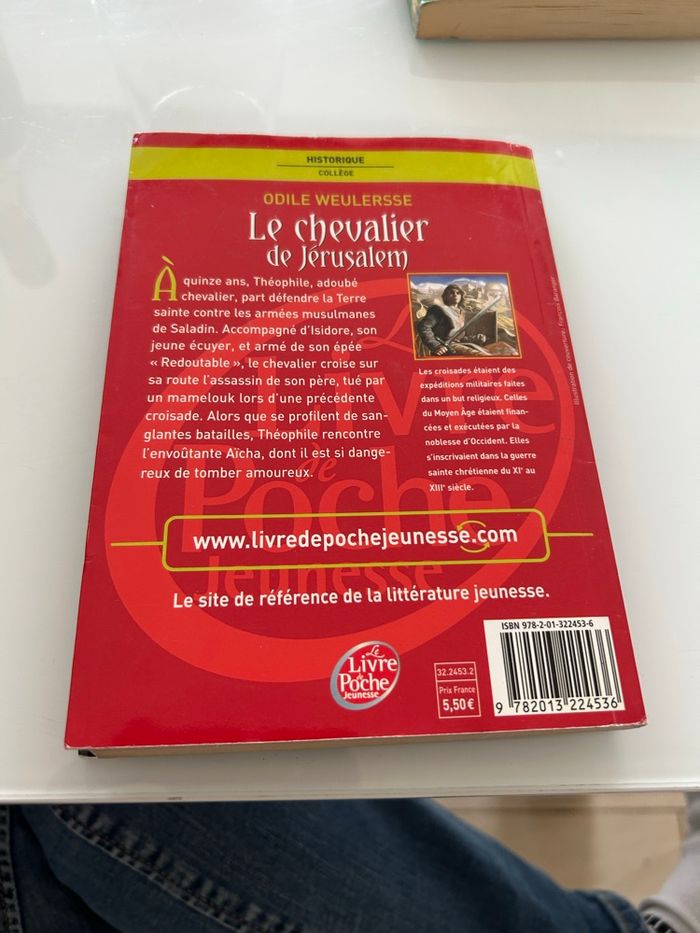 Livre le chevalier de Jérusalem de Odile weulersse - photo numéro 2