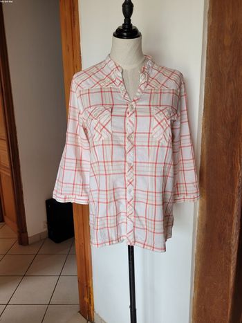 Chemise à carreaux