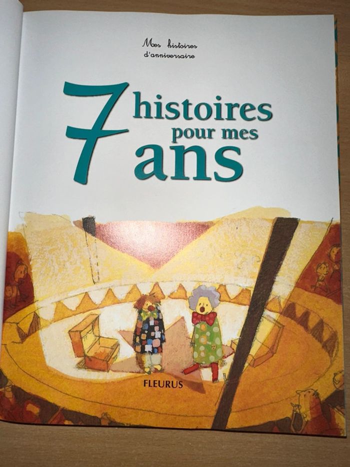Livre “7 histoires pour mes 7 ans” + CD audio – Neuf - photo numéro 3