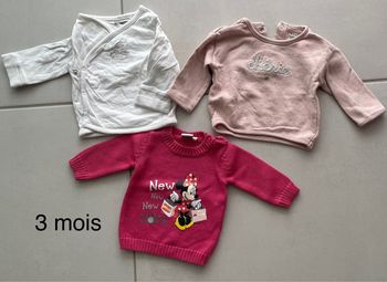 Pull taille 3 mois