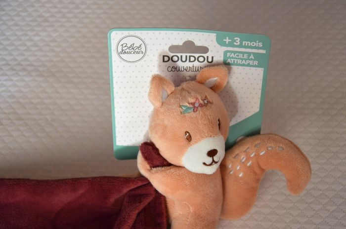 DOUDOU ECUREUIL ** DOUCEUR BEBE ** 1654 - photo numéro 3