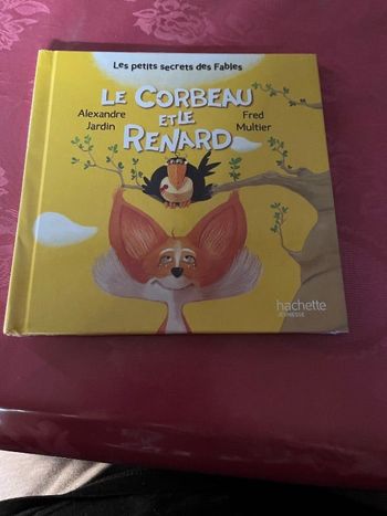 Livre enfants  Le Corbeau et le renard neuf