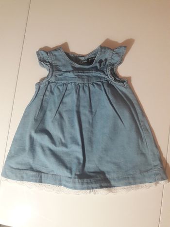 Robe en jean 6 mois
