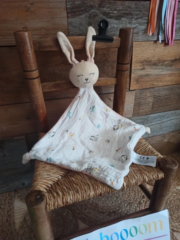 Doudou lapin endormi Simba toys tbe - photo numéro 2