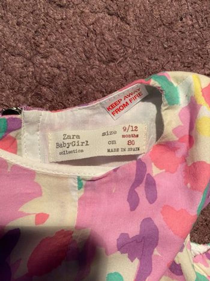 Robe Zara 9/12 mois - photo numéro 3