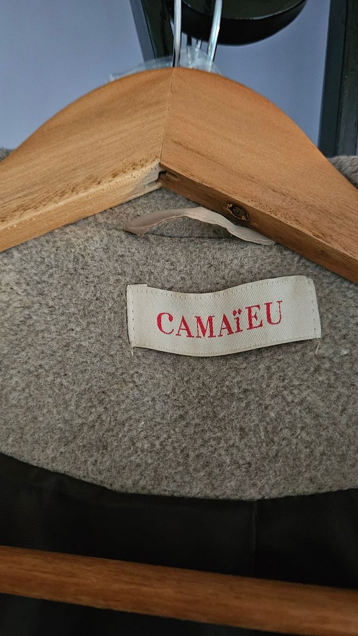 Manteau  beige camaïeu - photo numéro 2