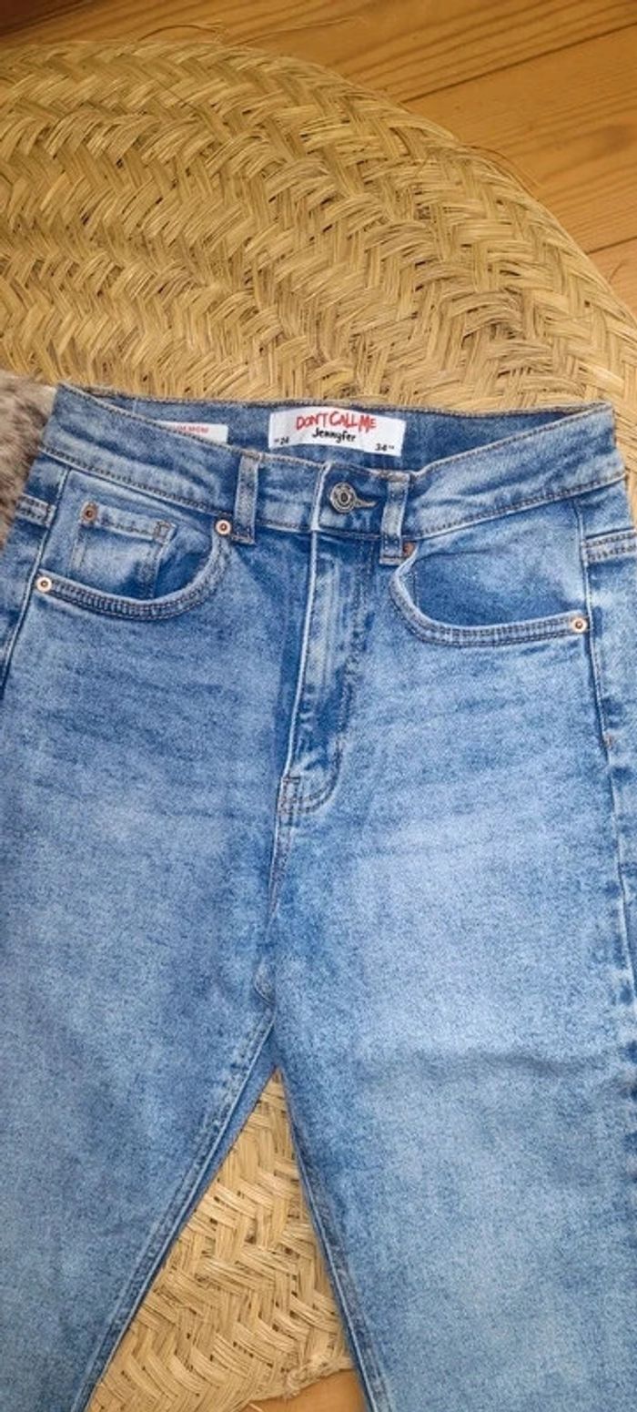 Joli jeans Jennyfer Taille XS Parfait état - photo numéro 4