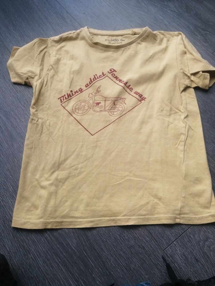 Tee shirt manche courte moto 10A