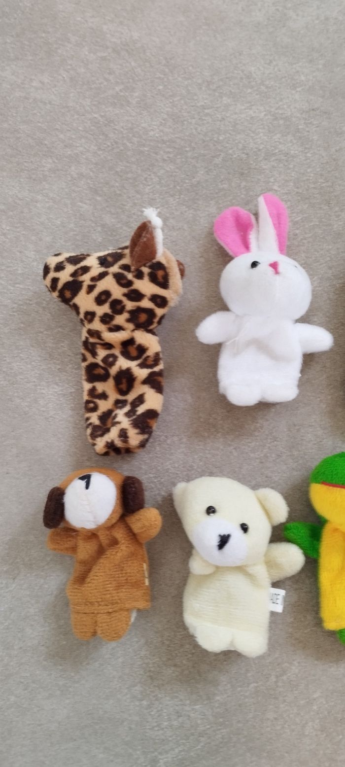 Lot de marionnettes à doigts - photo numéro 2