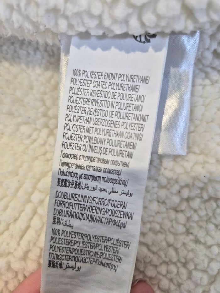 Manteau fourré gris a capuche, Kiabi, 12 mois - photo numéro 5