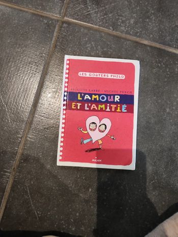 Livre : l'amour et l'amitié