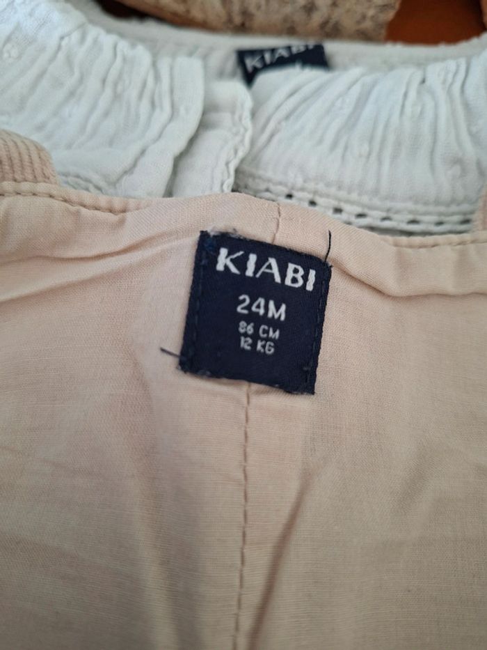 Salopette et blouse Kiabi 24 mois - photo numéro 2