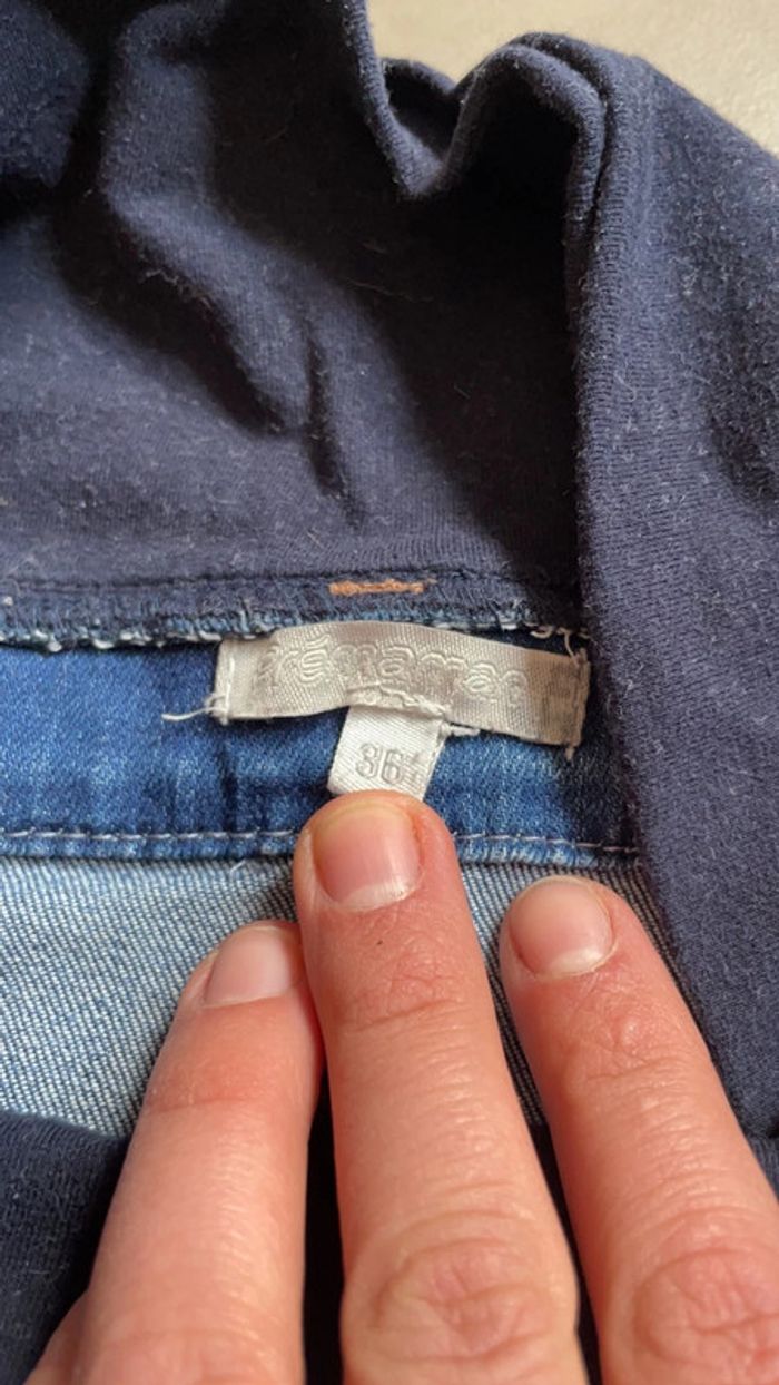 Jupe en jean grossesse 36 - photo numéro 3