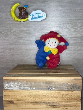 JOL71 doudou arlequin pop art