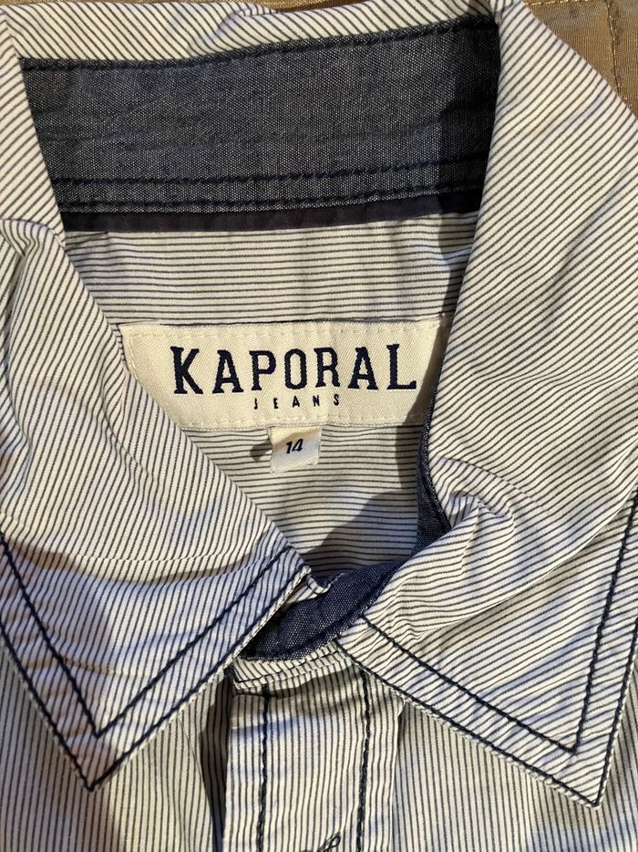 Chemise garçon taille 14 ans - Kaporal - photo numéro 5