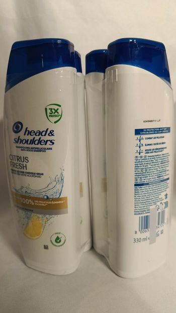 2 Shampooing H&S Citrus 4x330ml