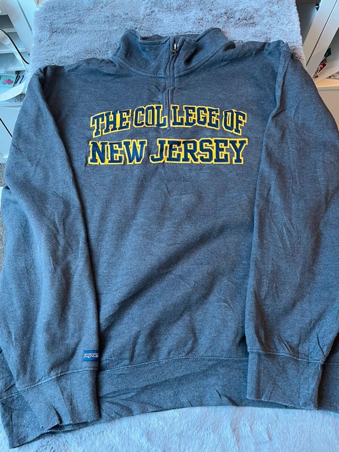 Sweat américain Midzip New Jersey - photo numéro 2