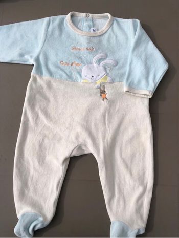 Pyjama bébé « Sucre d’Orge » 6 mois