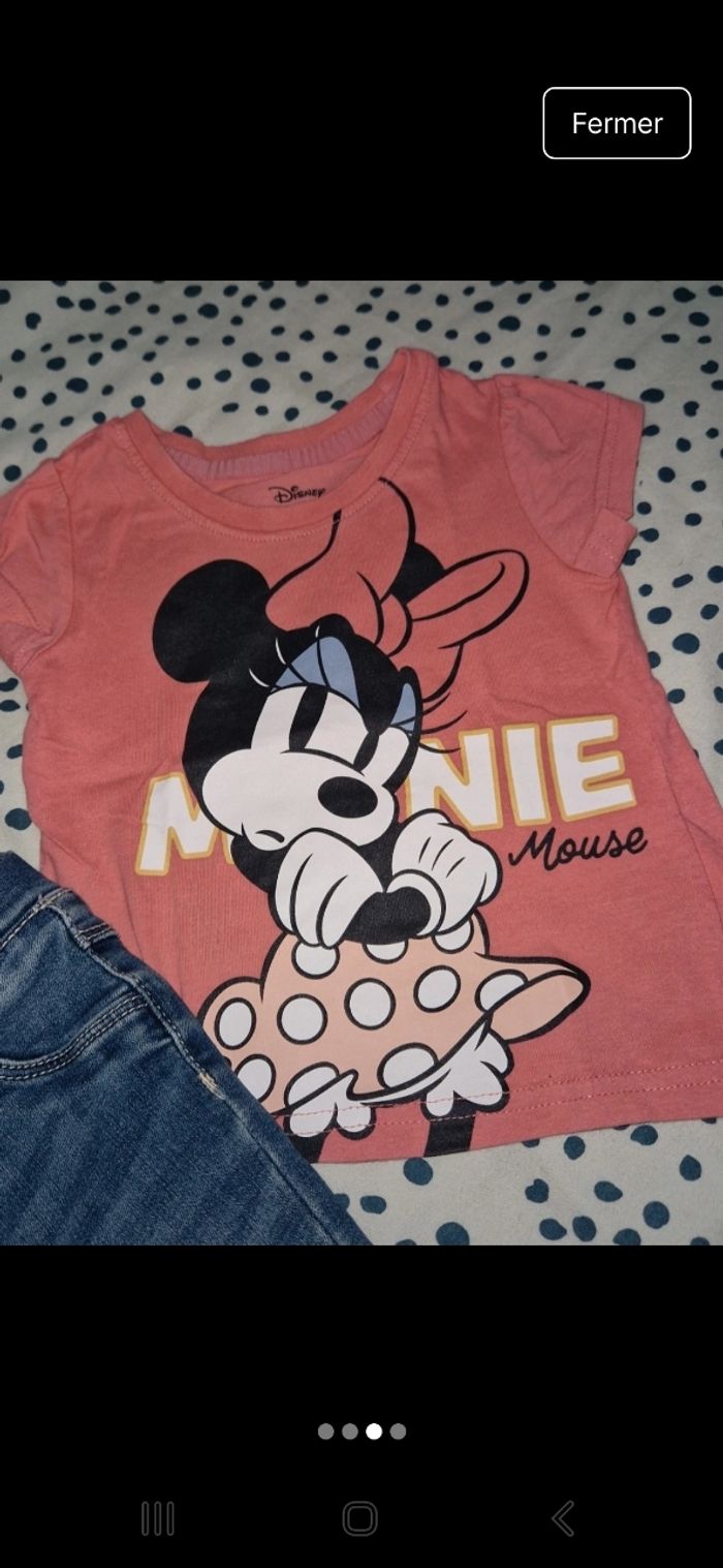 T-shirt + jean - photo numéro 3