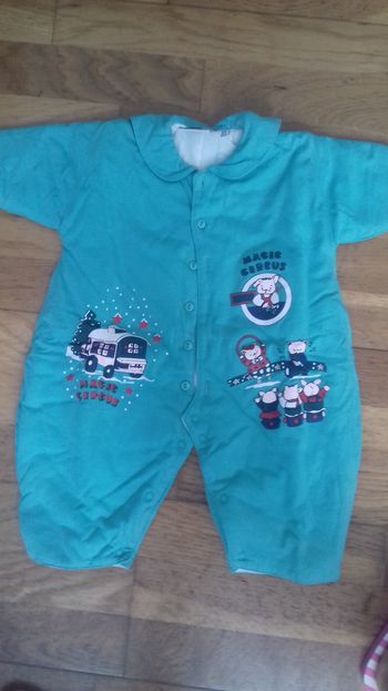 1 combinaison doublé fille 6 mois 