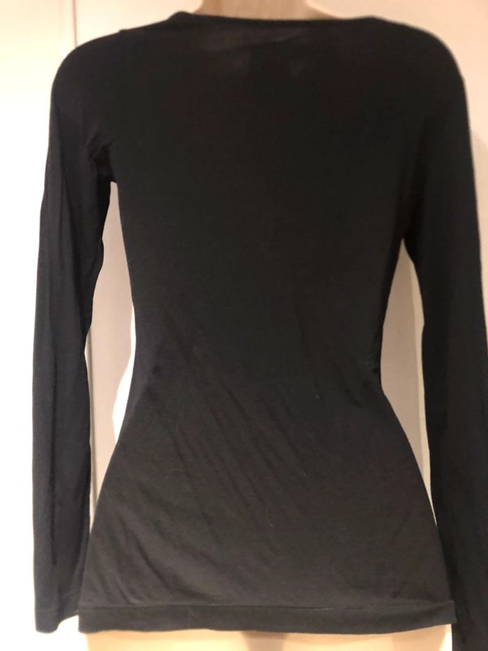 T-shirt taille 36T- habillé noir Mexx drapé - photo numéro 14