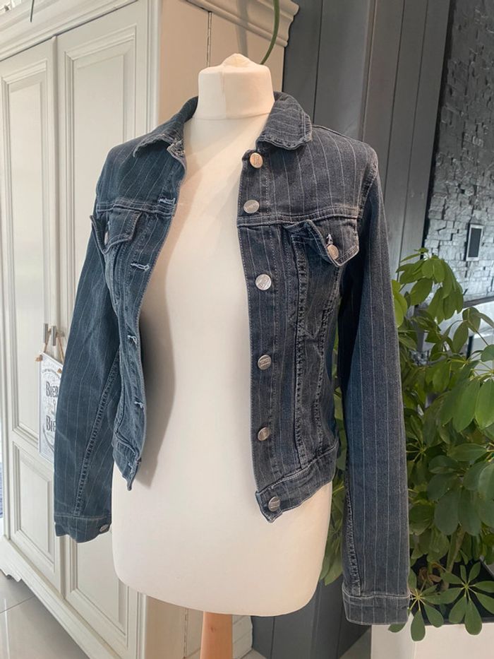 Veste courte jeans