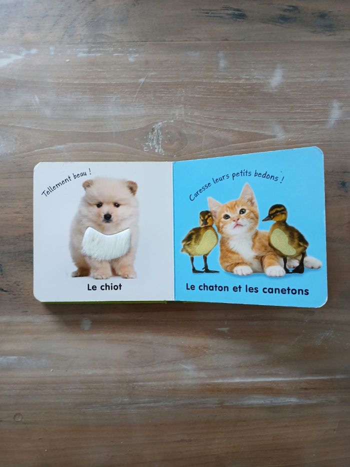 Livre a toucher_Les bébés tout doux - photo numéro 2