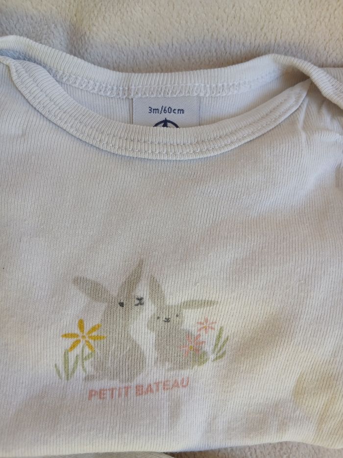 5 bodys manches longues - 3 mois - photo numéro 7