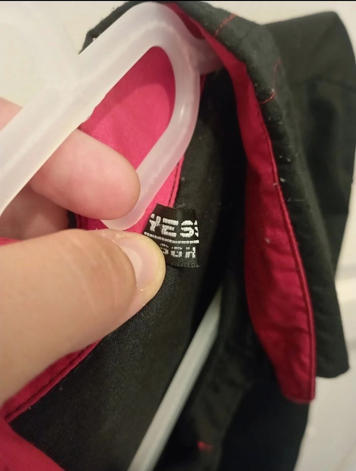 Chemise homme L noir et rouge - photo numéro 6