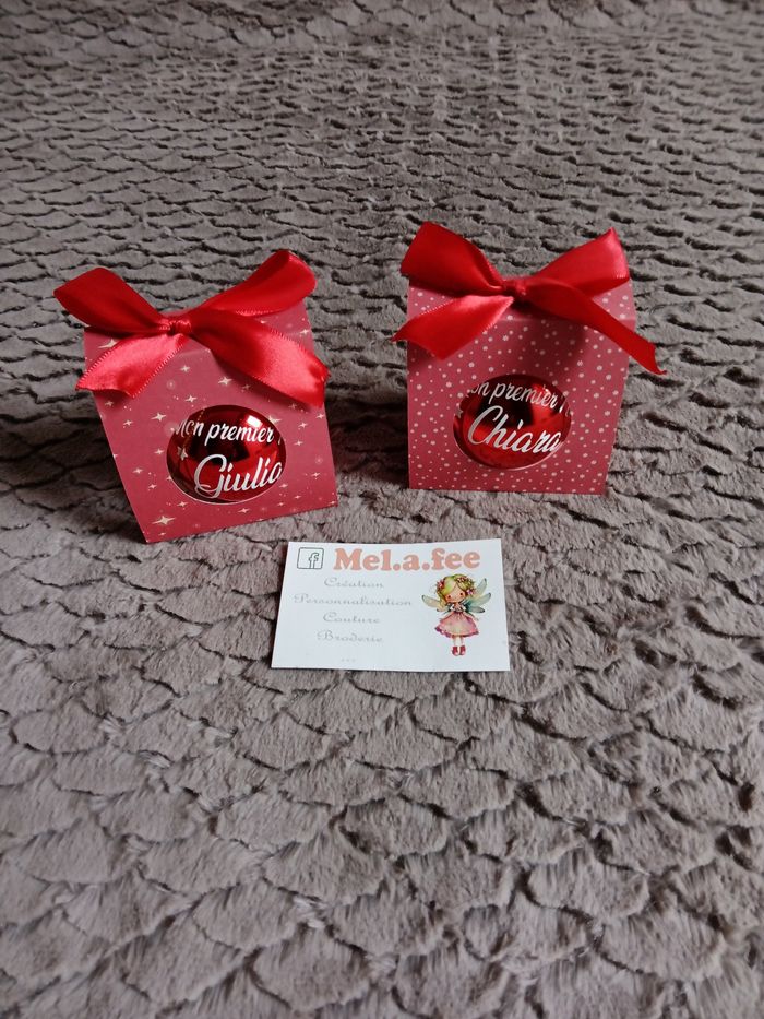 Boule de Noël personnalisée