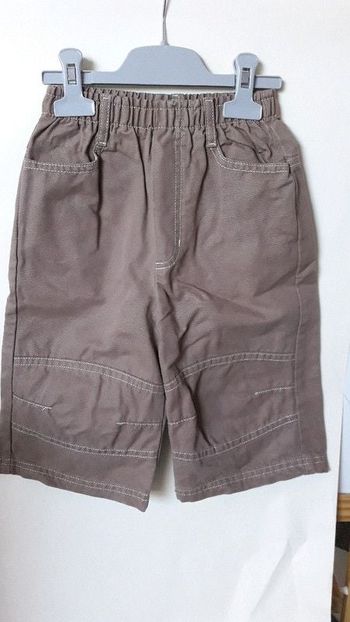 Bermuda marron Tom Bus 4 ans