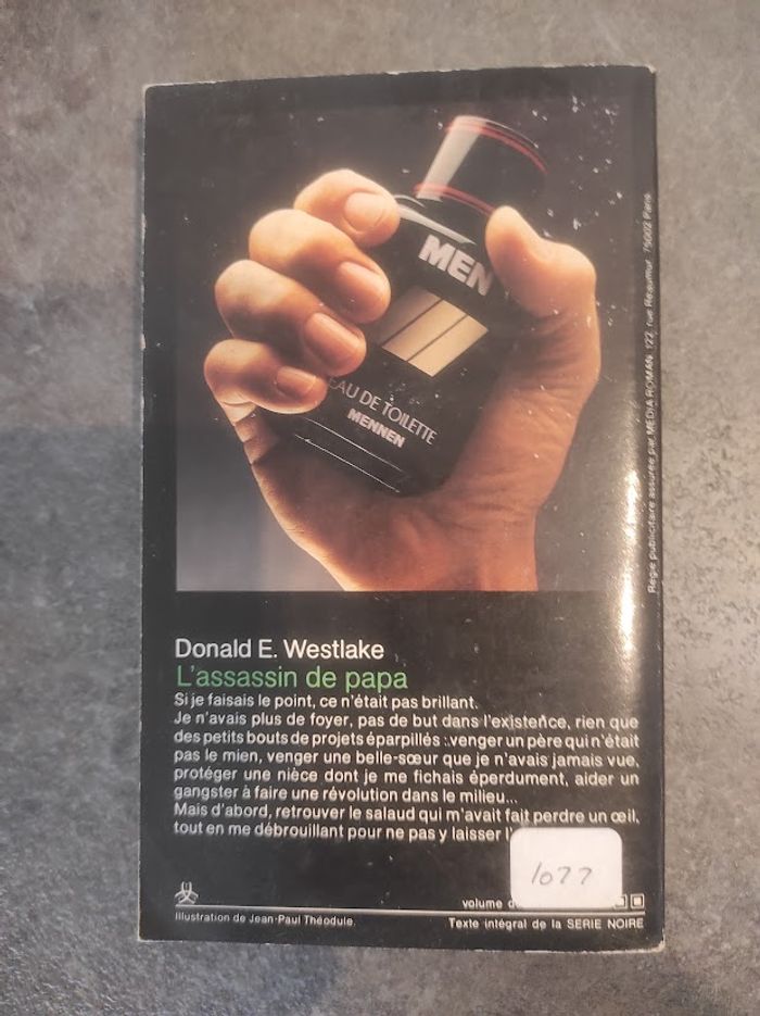 L'assassin de papa Donald E. Westlake Gallimard Carré Noir 1980 - photo numéro 3