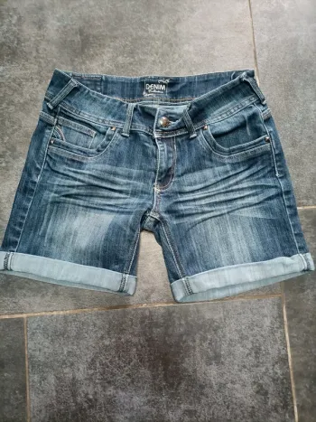 Short jean stretch