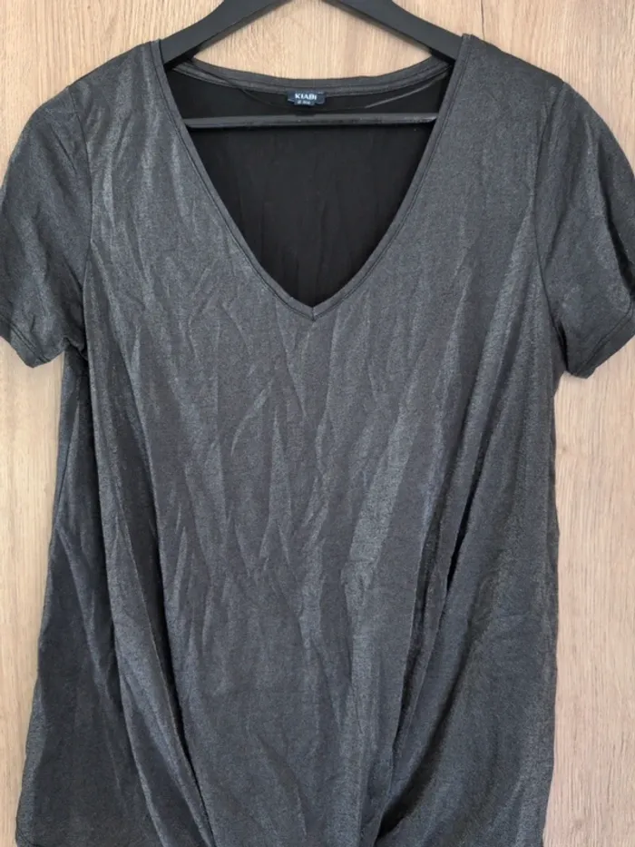 Haut Kiabi noir Taille 38 - photo numéro 2