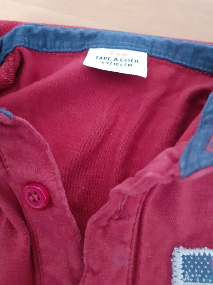 Polo tape à l'œil 4 ans - photo numéro 3