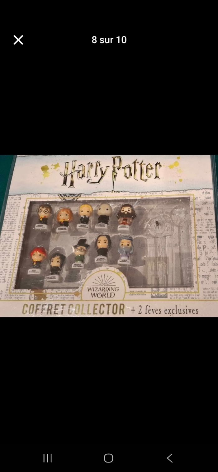 Coffret feves harry potter