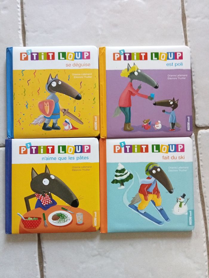 Lot de livres P'tit Loup