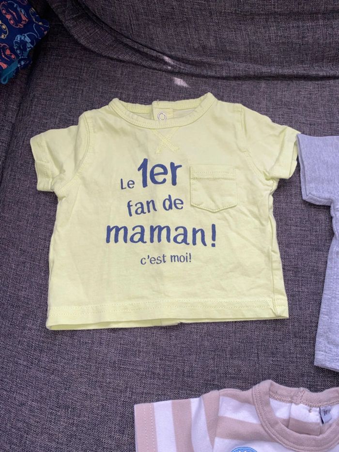 Lots tee shirt 1 mois - photo numéro 3