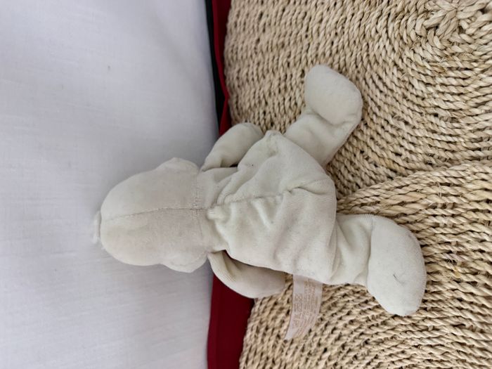 doudou canard couché tiamo - photo numéro 3