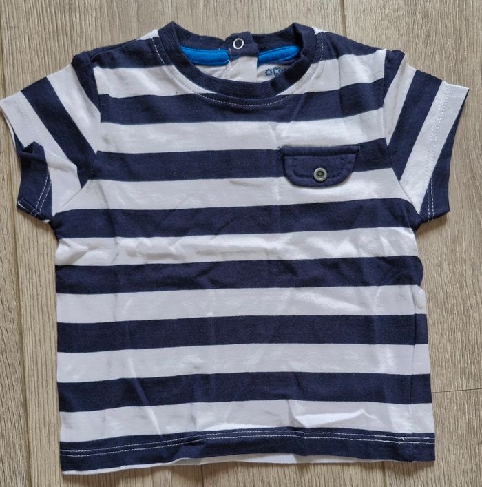 Lot tee shirt garçon 9 mois - photo numéro 7