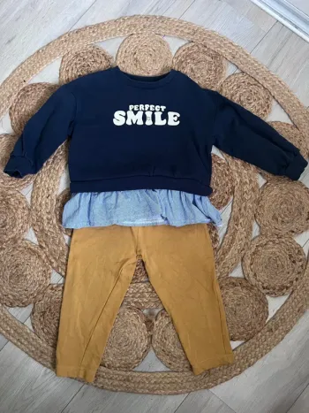 Ensemble fille 2/3 ans lefties pull + pantalon