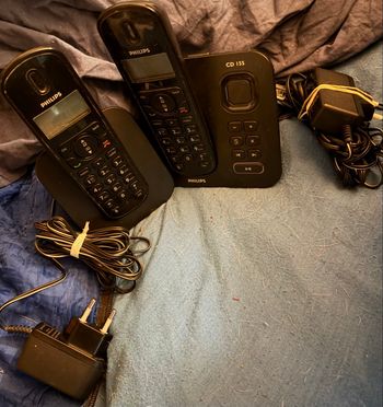 Lot de 2 téléphones fixe sans fil Philips 