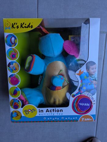 Peluche d'activités Dragon et son bébé