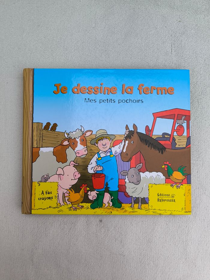 Livre Je dessine la ferme - photo numéro 2