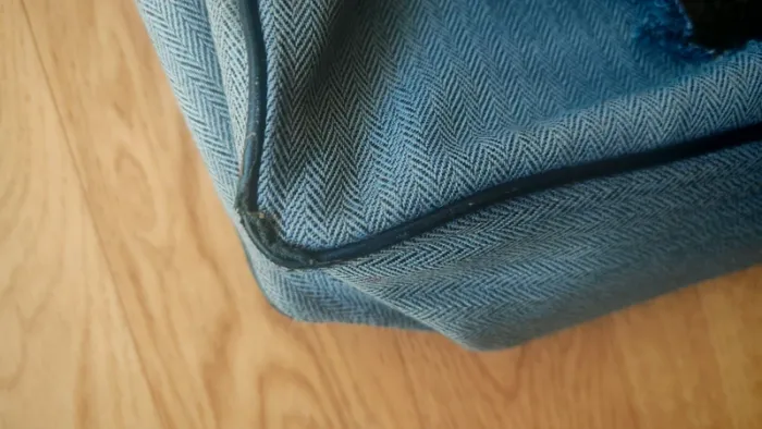 Besace Lancaster en toile - à réparer - photo numéro 8